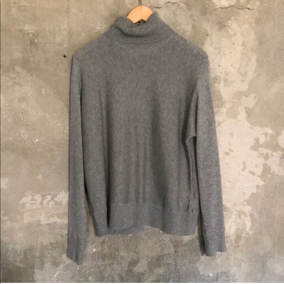 The Fifth Label Open Back Grey Turtleneck Sweater - Picture 2 of 6